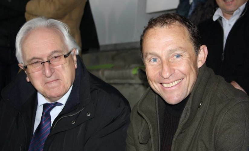 Jean Pierre Papin et le Rotary Club de Pau pour l'association " Neuf de Coeur "