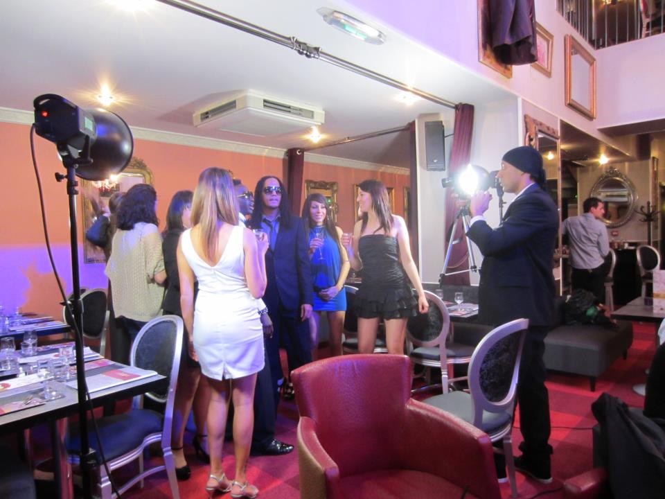 Tournage du Clip TV de DJ Kayens au Barroco Pau prestige & excellence bar restaurant