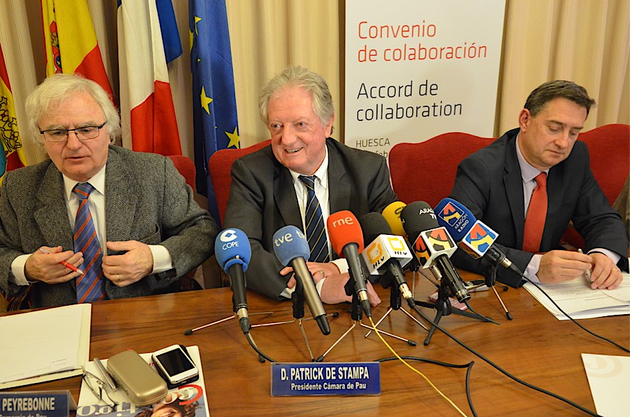 Camara Huesca Radio Huesca CCI Pau Bearn CCI Tarbes Hautes Pyrénées Pyrénées Info.com Prestige & Excellence Medias Pack Communication Publicité Nicolas Demange Espagne France International