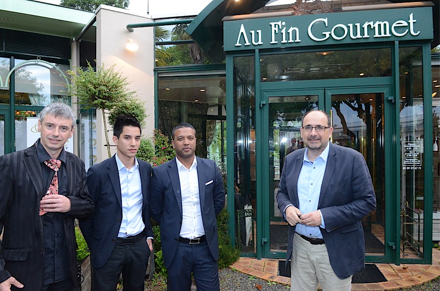 Président OMS CCI Pau Bearn Restaurant le Fin Gourmet Réseau e-business Pau