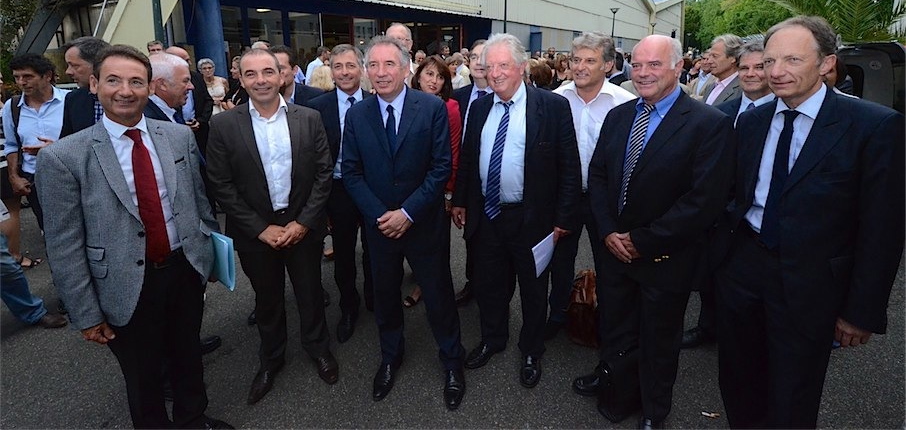 Bayrou De Stampa Chambre Commerce Industrie Pau Parc Exposition Foire Pau